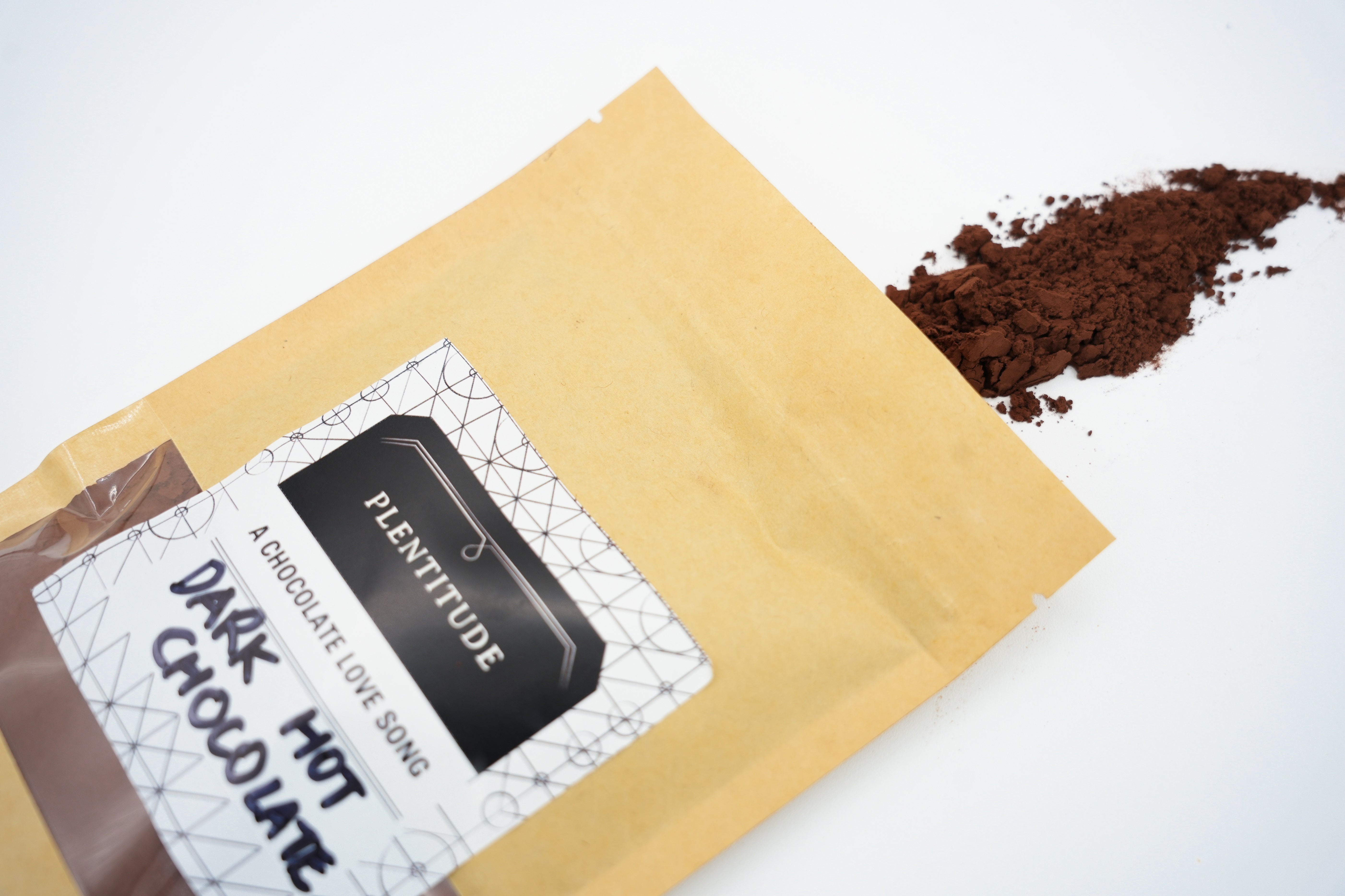 premium dark hot chocolate powder or premium hot chocolate mix