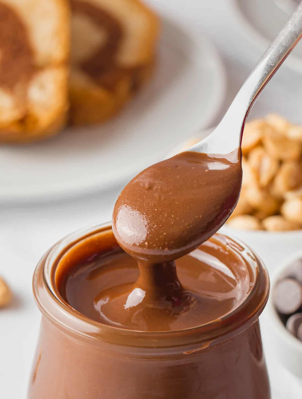peanut butter dark chocolate spread