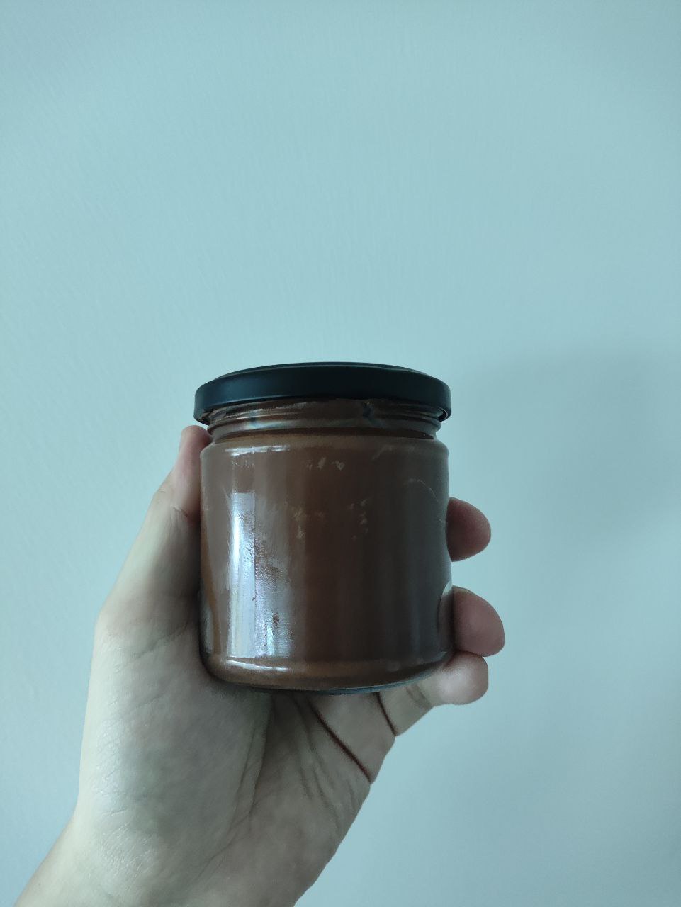 Peanut dark chocolate spread
